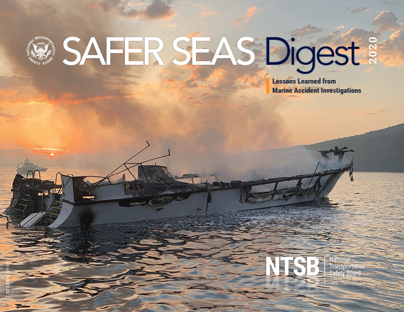 Cover of the Safer Seas Digest 2020.