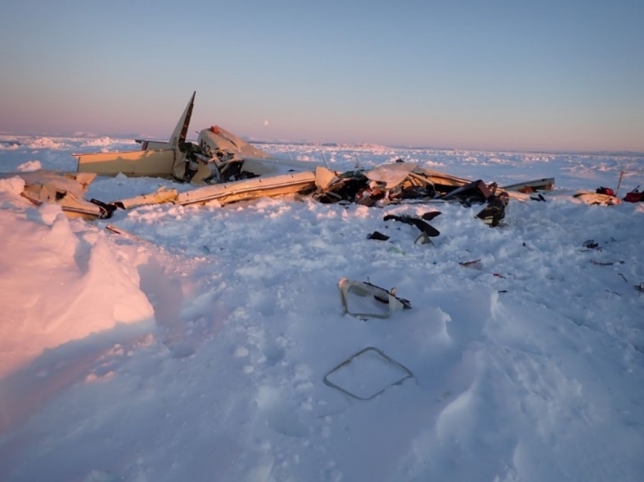 Accident site.