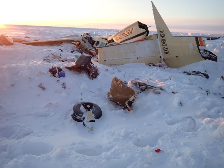 Accident site.