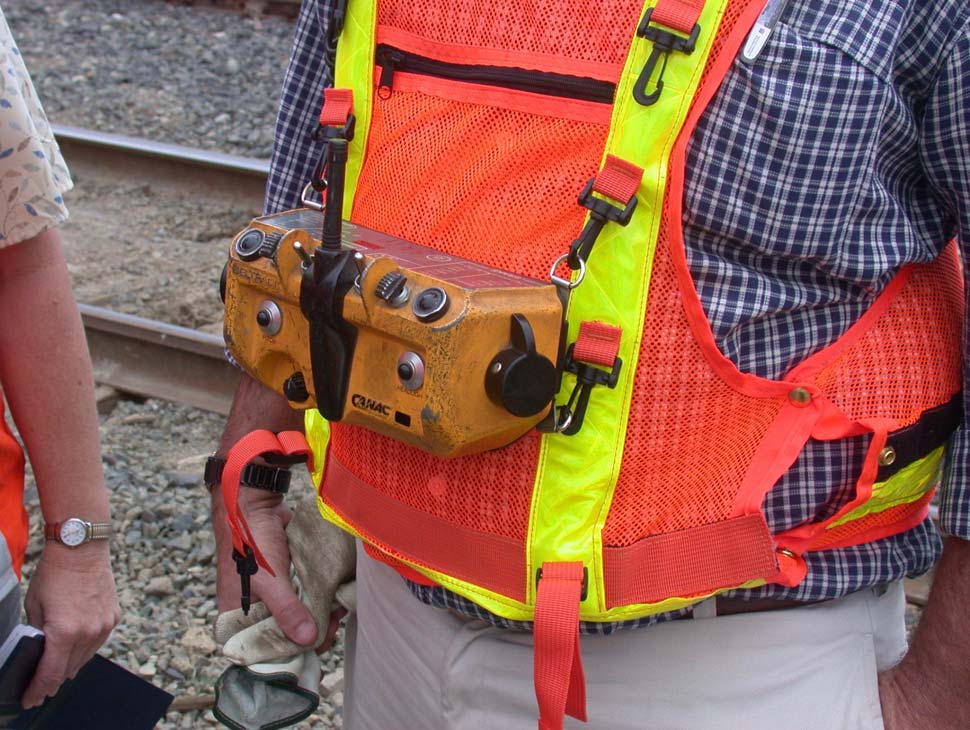 Photo of operator Control Unit.