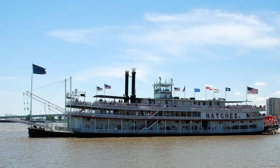 Photo of the Natchez before the casualty.
