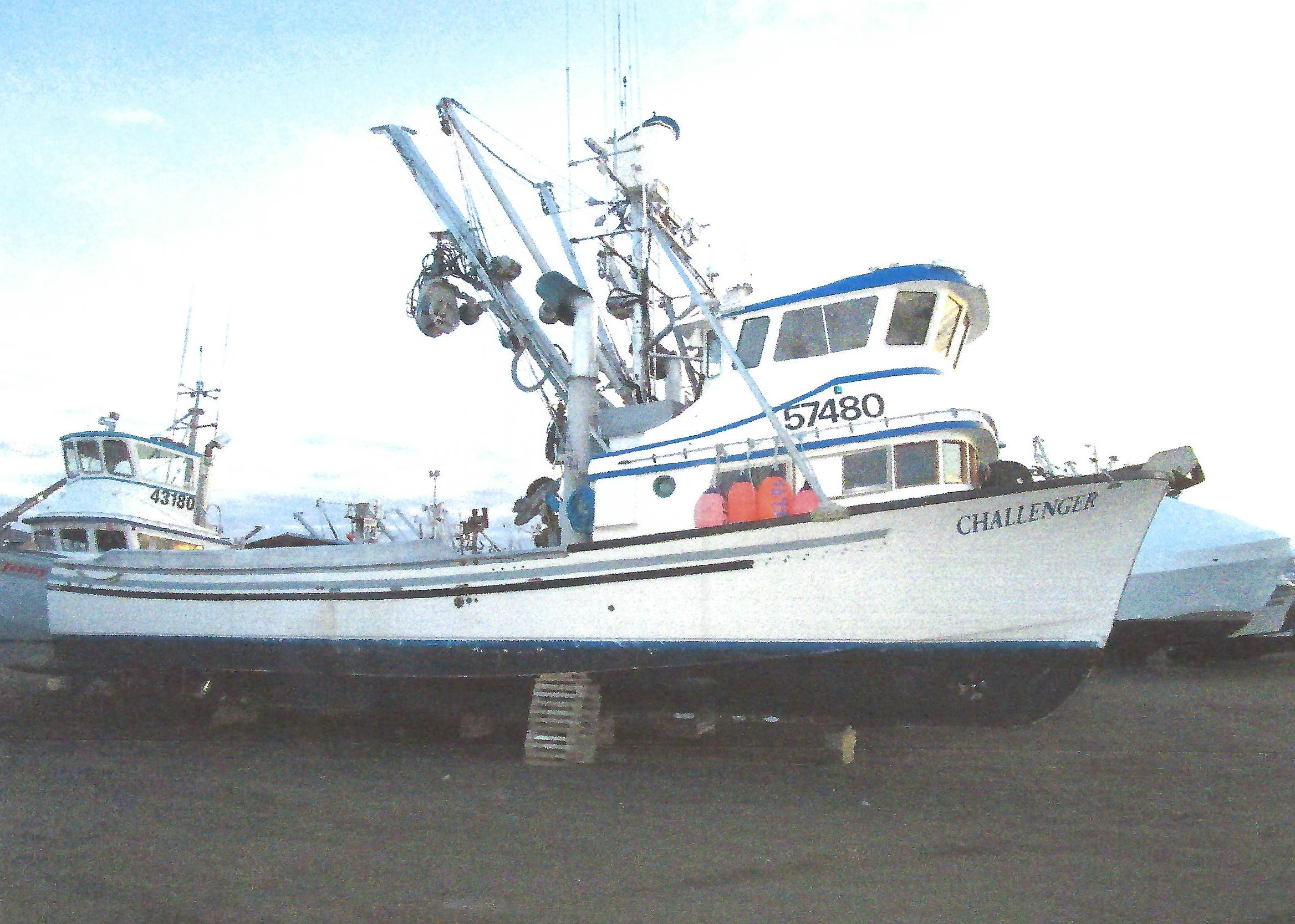 Fishing Vessel Challenger before the causalty.