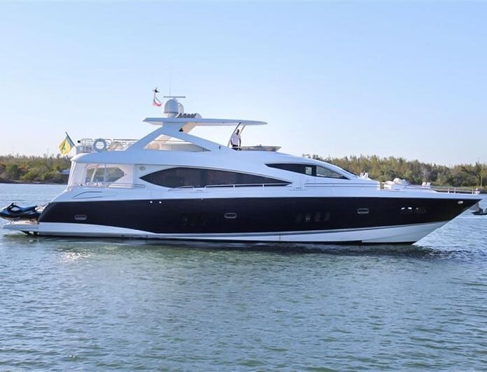 Recreational yacht Ranni under way before the accident.  