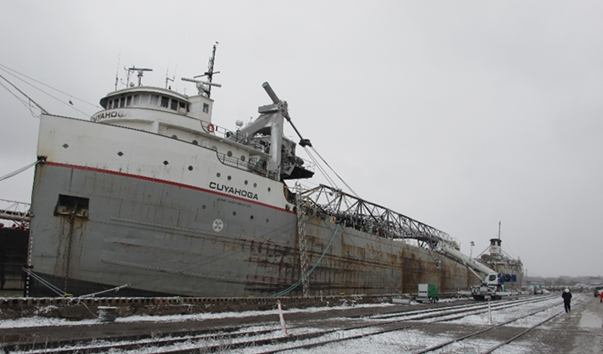 Cuyahoga after the fire, on March 20, 2024. 