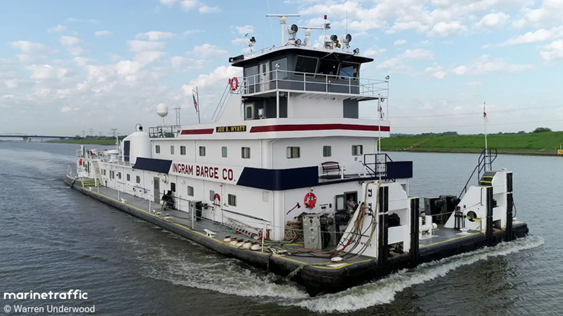 The Joe B. Wyatt underway in May 2019.