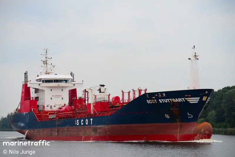 Scot Stuttgart underway at unknown date. (Source: Nils Junge, Marinetraffic.com)