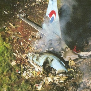 Aerial photo of crash site