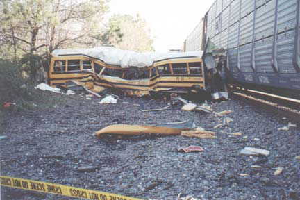 Accident bus.