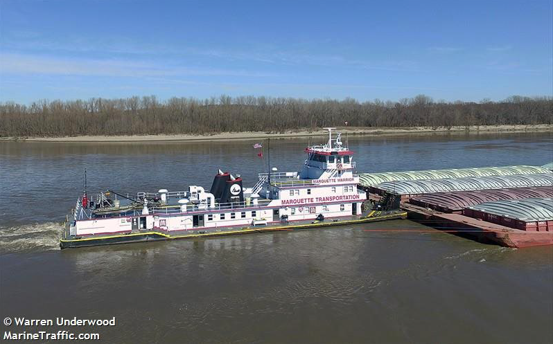 Marquette Warrior underway before the casualty