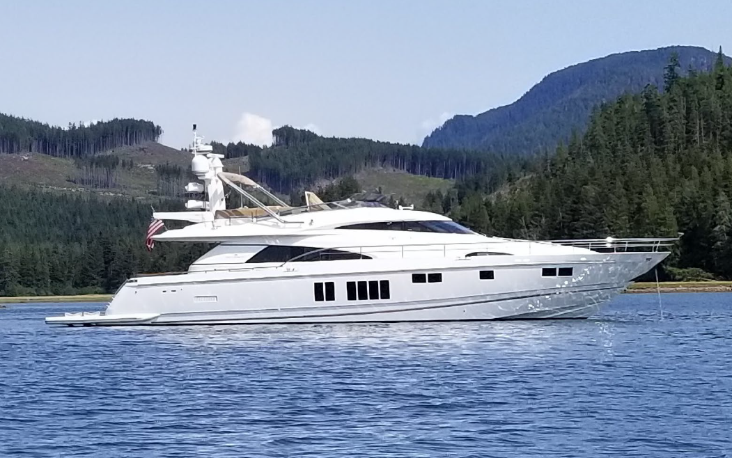 Recreational yacht Pegasus before the casualty.