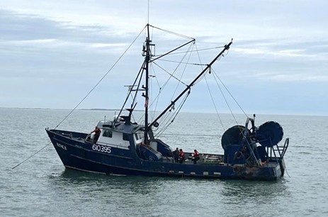 ​​​Ruthie B on February 22 prior to the sinking. (Source: U.S. Coast Guard)