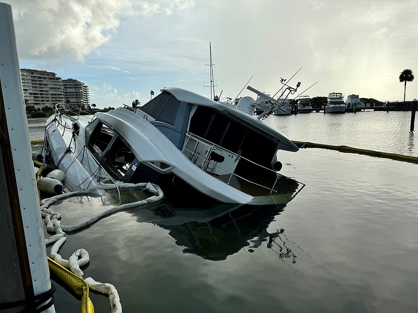 The partially submerged Steady AF. 