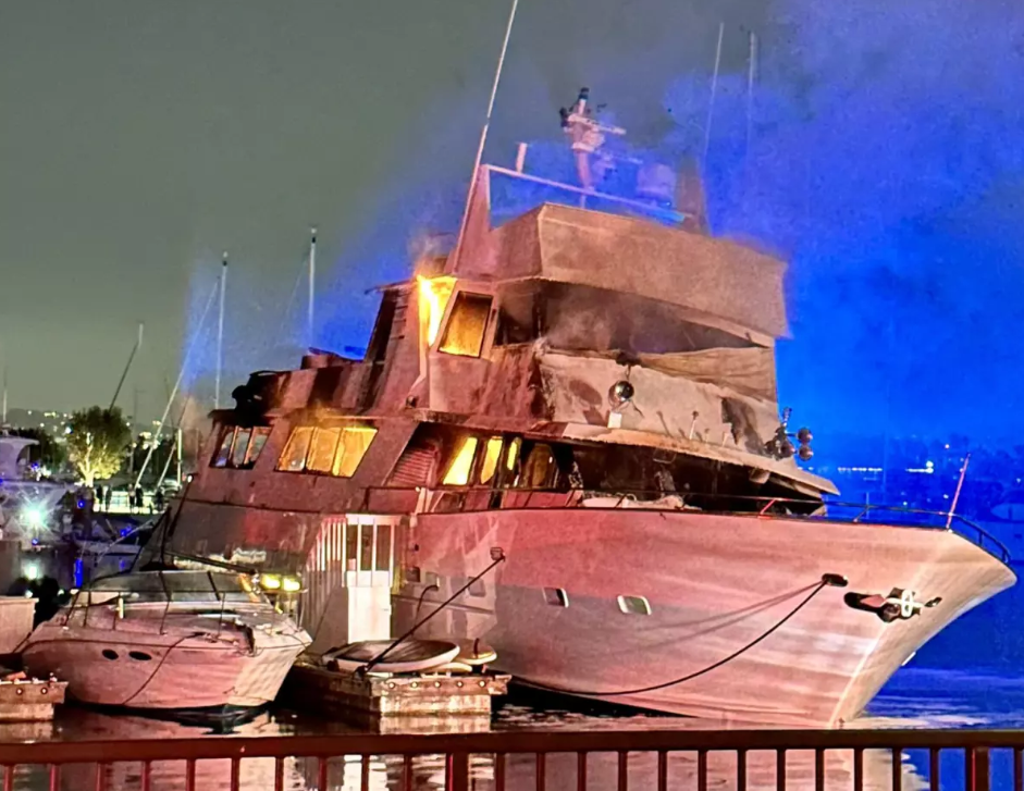 The Admiral during the accident. 