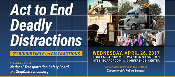 Act to End Deadly Distractions header graphic