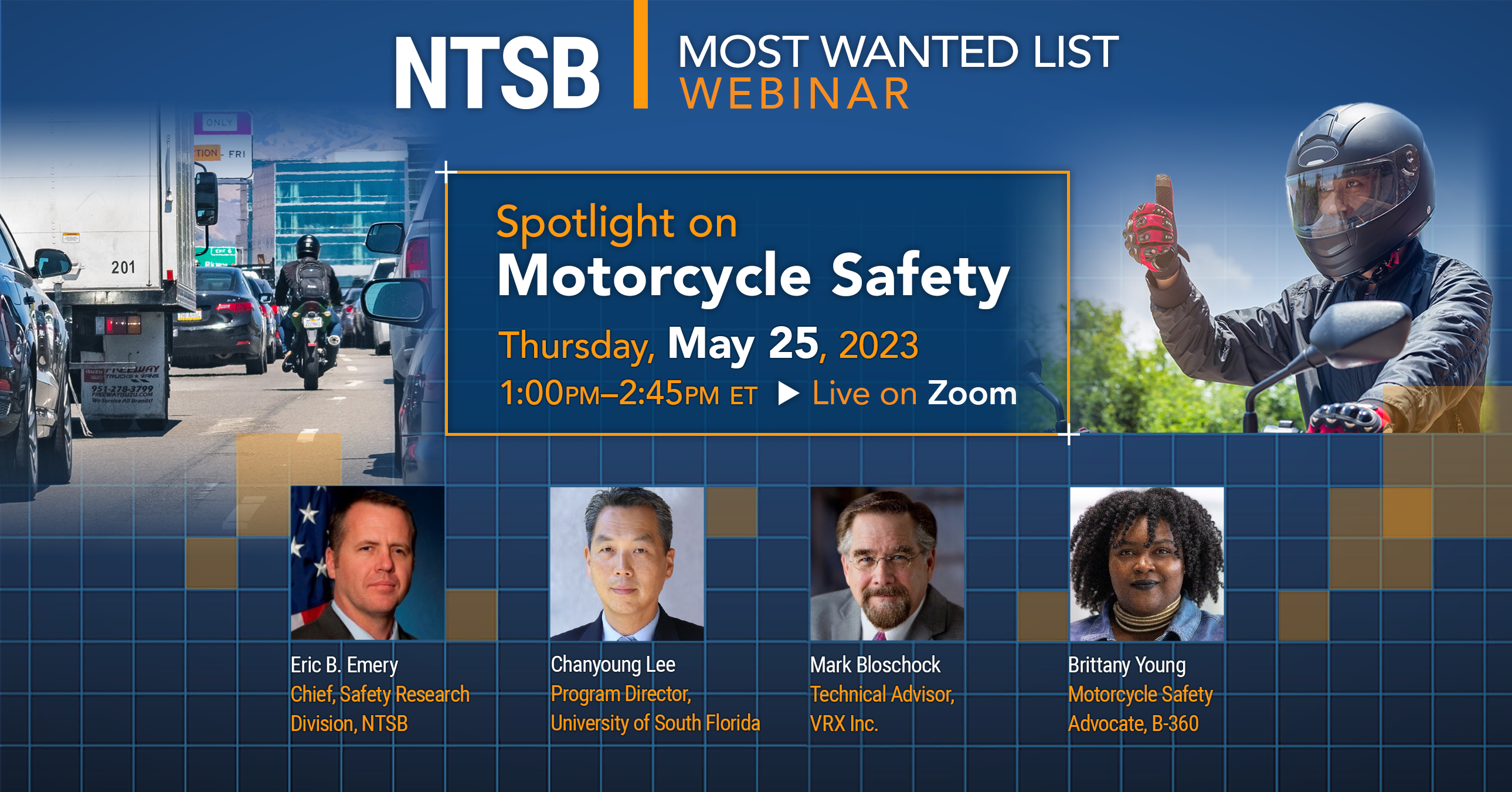 A Spotlight on Motorcycle Safety Event Flyer
