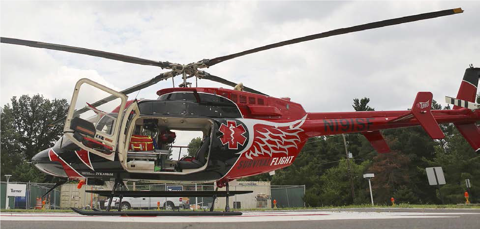 Photo of the accident helicopter taken August 7, 2018.